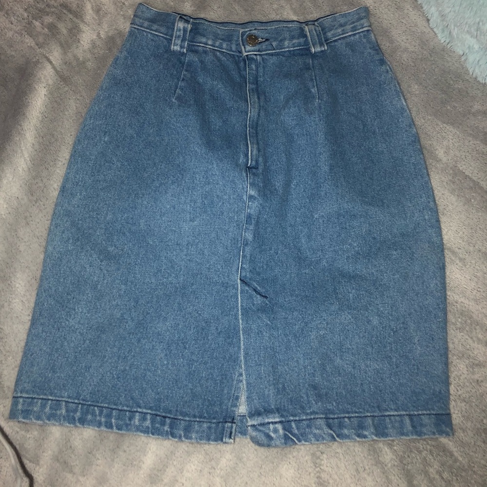 Vintage Calvin Klein jean skirt